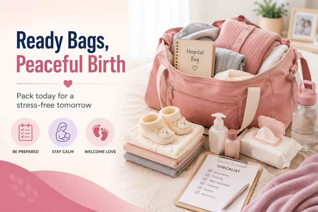 Hospital Bag Checklist for Moms-to-Be: What to Pack Before Your Due Date