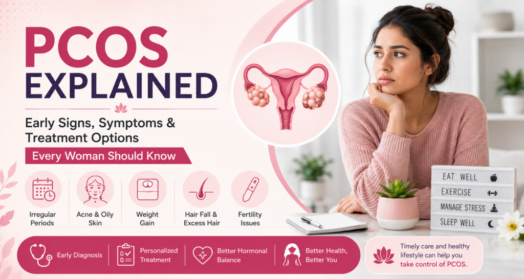 PCOS Explained: Early Signs, Symptoms & Treatment Options Every Woman Should Know